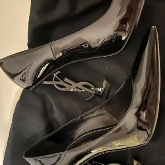 Saint Laurent Saint Laurent Opyum Logo Plaque Pumps - Picture 2 of 2